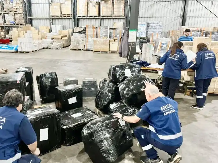 Aduana decomisó casi 3.000 encomiendas en Entre Ríos y ochos provincias más