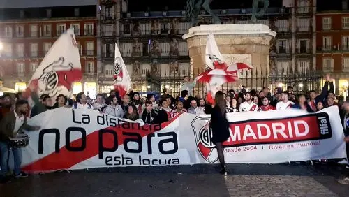 La filial de River en Madrid pide a los hinchas un «comportamiento civilizado»
