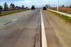 Reclaman con urgencia la reparación del “rulo” vial en Concepción del Uruguay