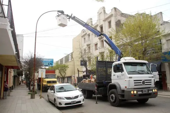 Arrancó la obra en el centro