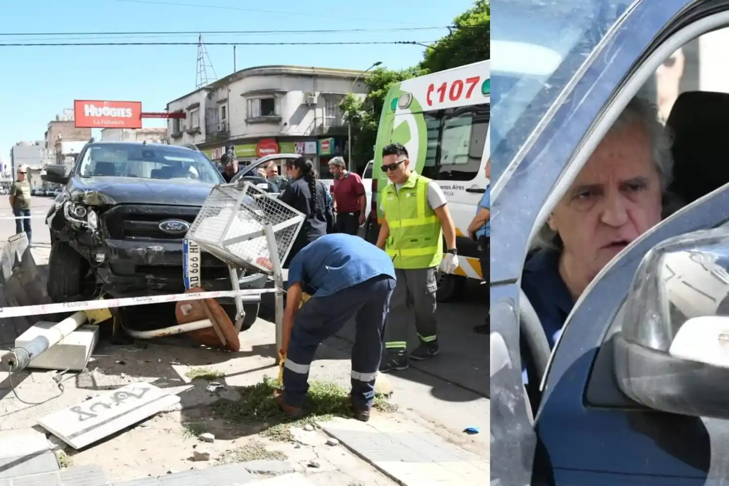 El empresario de Bahía Blanca que chocó cuatro veces en 2022, volvió a atropellar y terminó en la comisaría