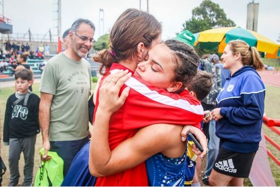 Tamara Franceschetti bajó el récord tandilense en 100m