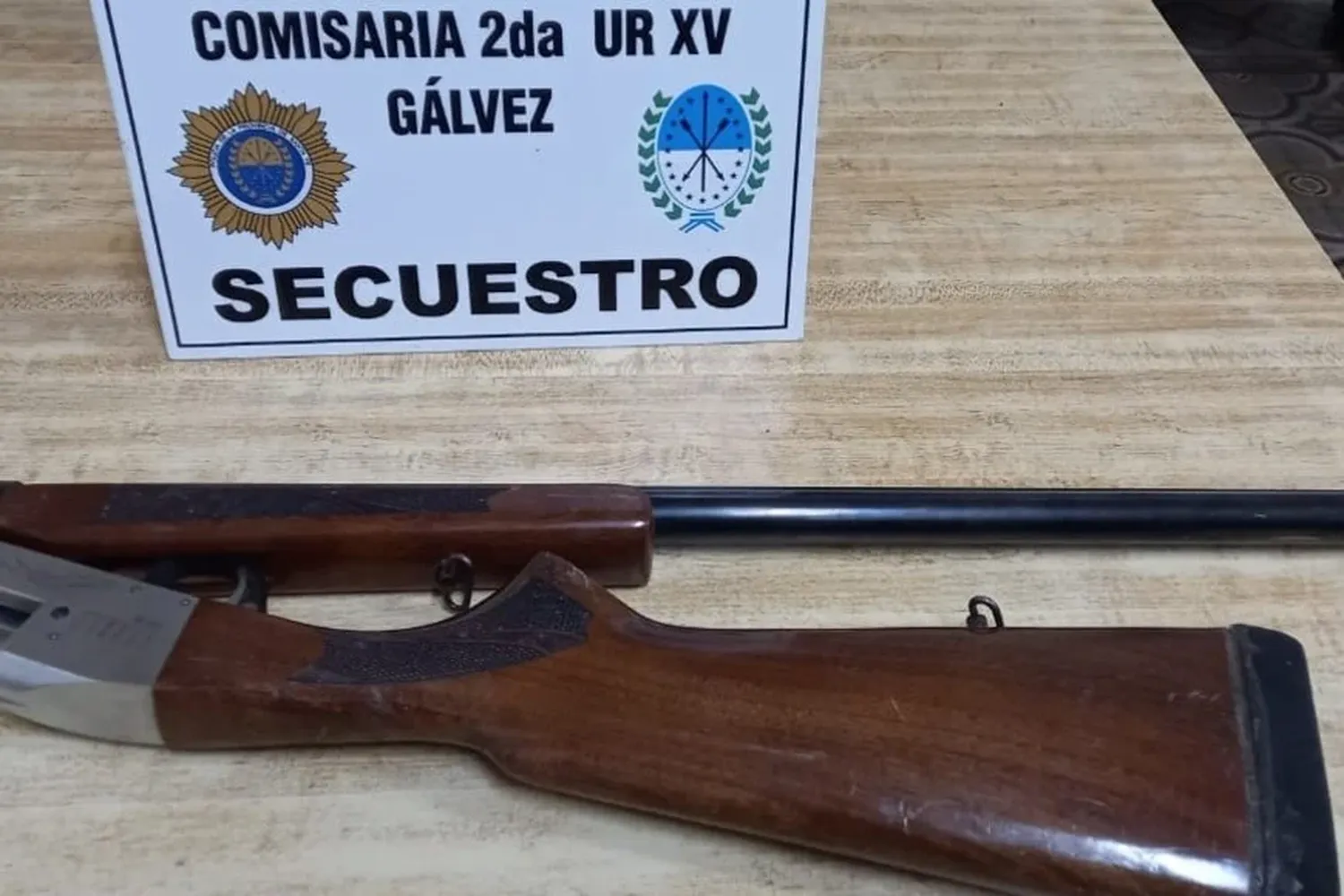 Las armas tenían documentación de portación. Crédito: Unidad Regional XV de Policía