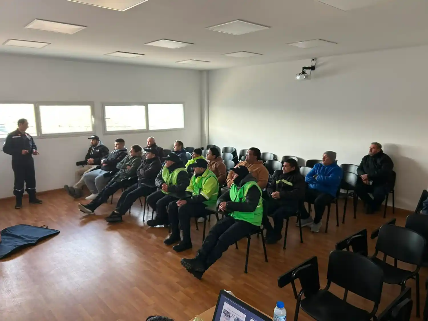 Capacitaron en RCP al personal de la Patrulla Urbana