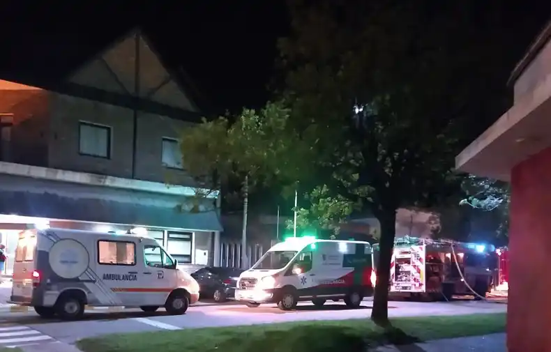 Fallecieron dos abuelos en un trágico incendio