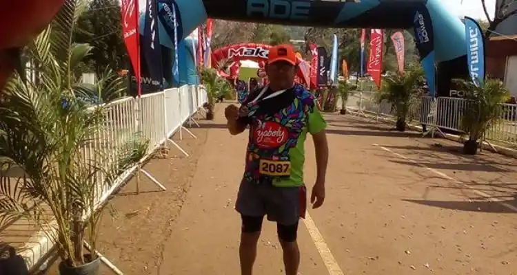 Luis Bouny completó una carrera de aventura en Misiones