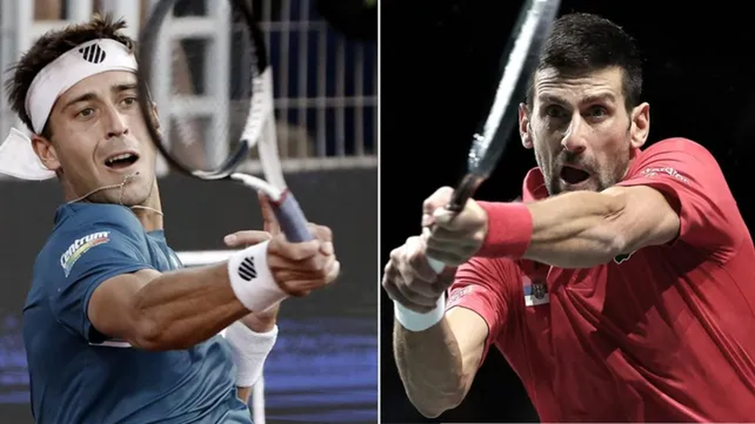 Tomás Etcheverry se medirá con Novak Djokovic