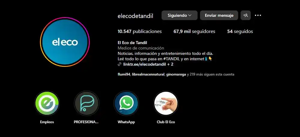 Importante aviso sobre sorteos de EL ECO: advertencia sobre mensajes falsos en Instagram