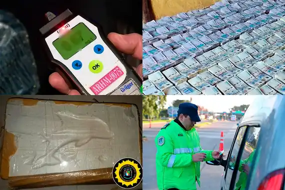Detectaron 657 conductores ebrios e incautaron $304 millones en Entre Ríos en lo que va del año