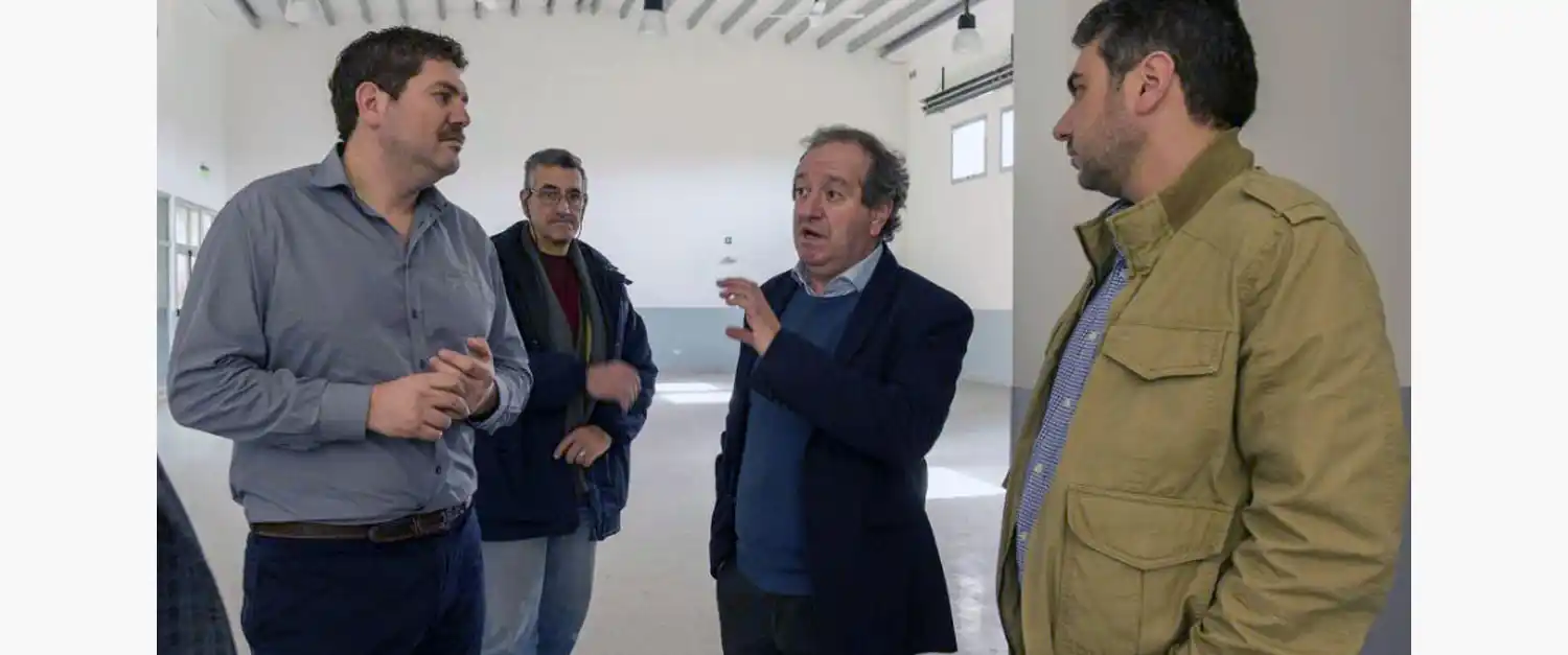 Nación recorre el final de las obras en la Escuela de Oficios Digitales