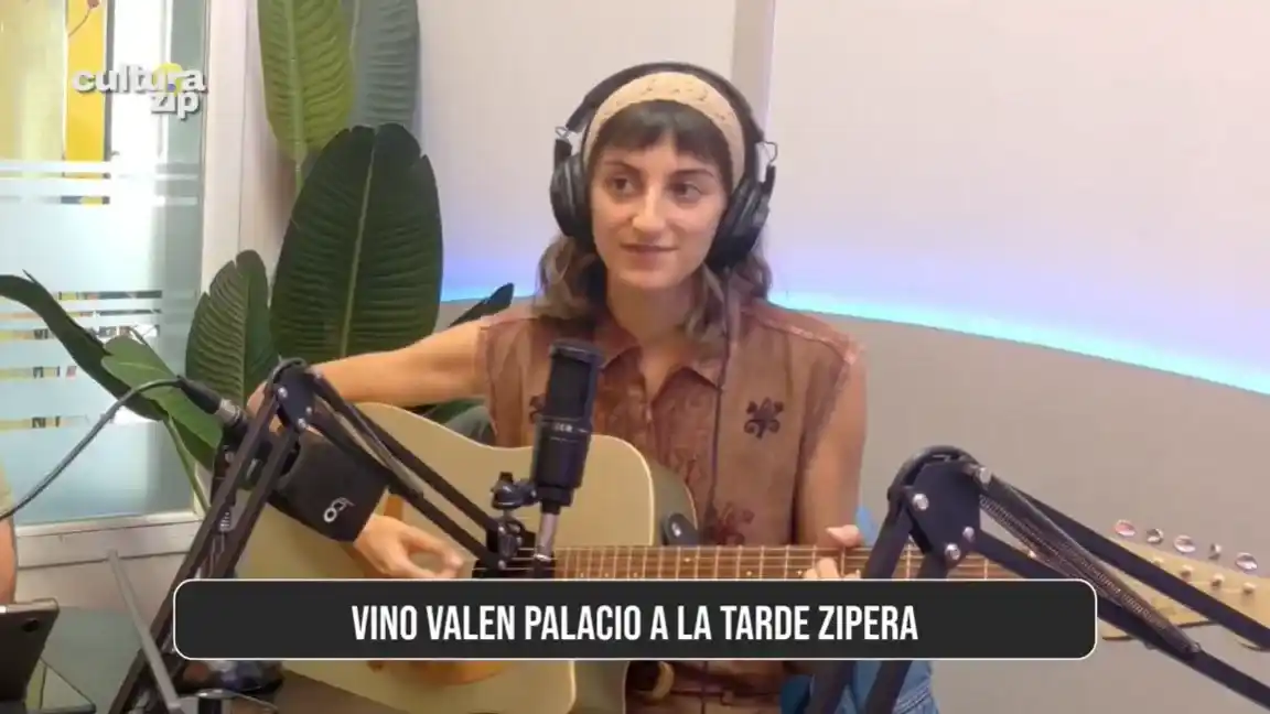 Valentina Palacio pasó por Cultura Zip.
