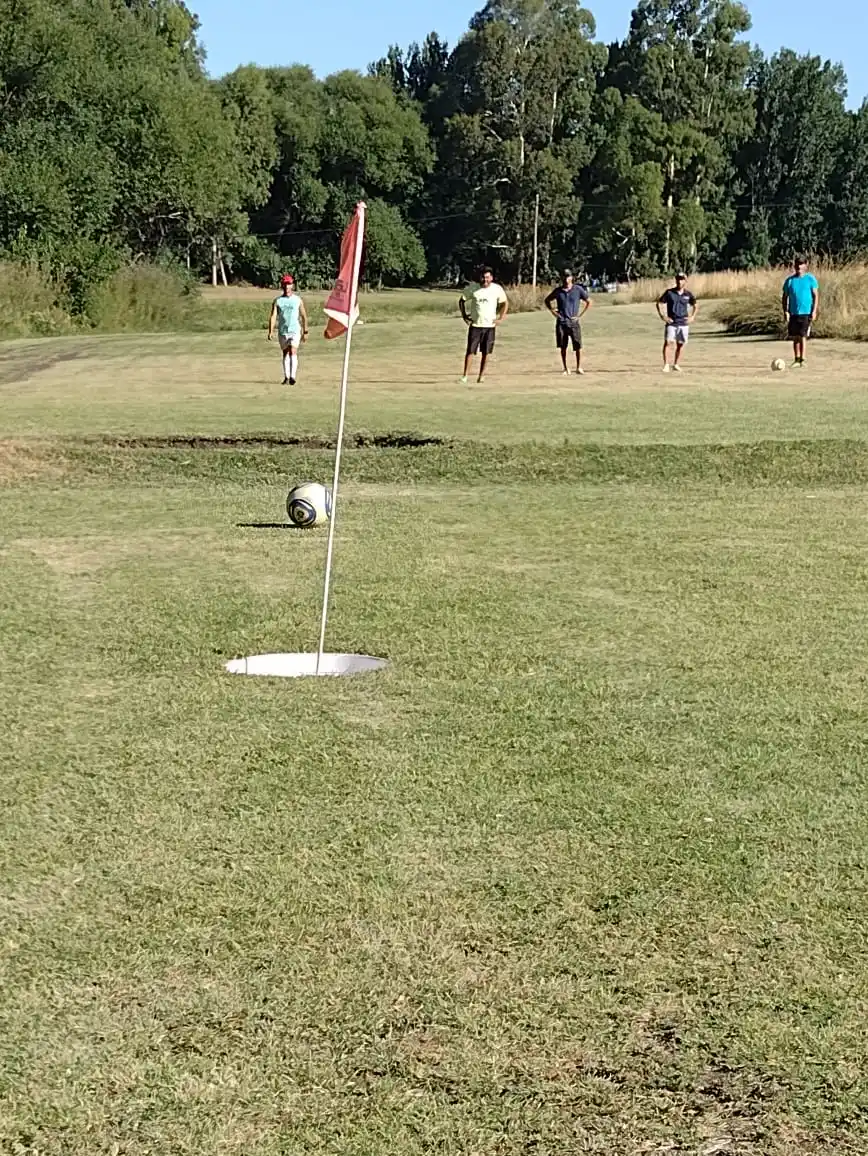 La cancha de Footgolf Park.