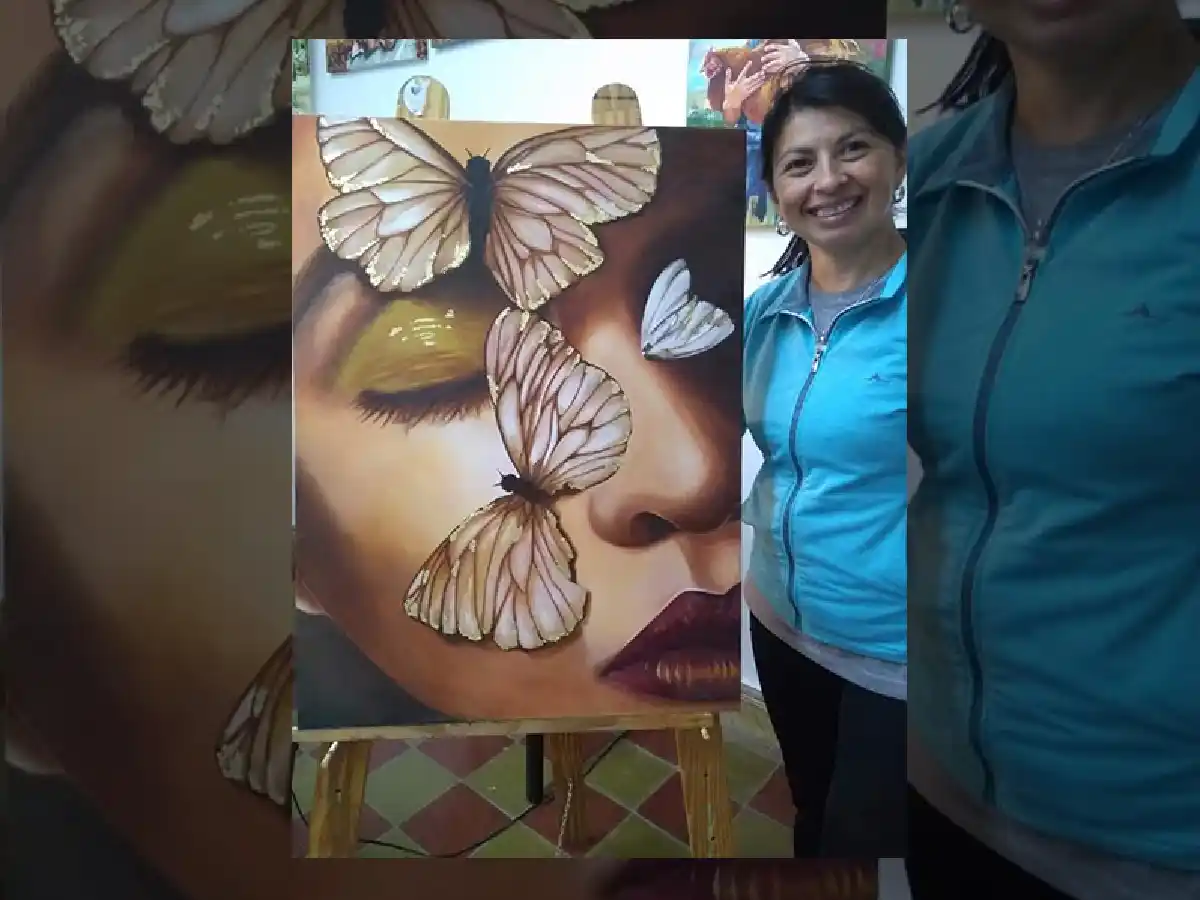 Perder el trabajo y aferrarse  al arte: el camino de Ivana