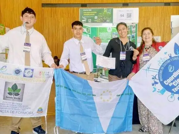 Destacan resultados obtenidos por la delegación
formoseña en la Feria de Ciencias Nacional