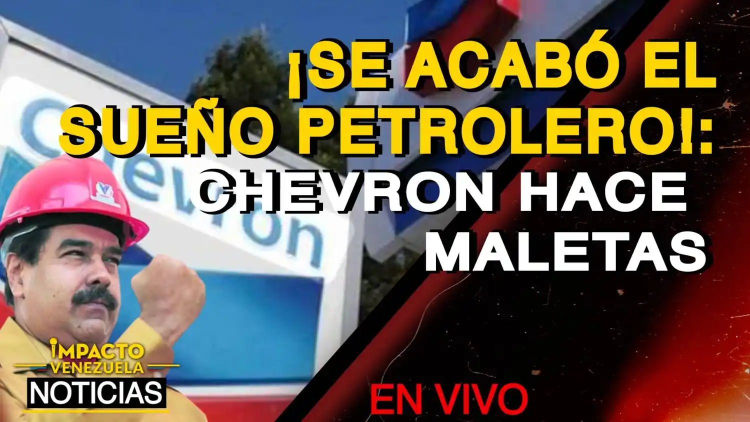 ¡SE ACABÓ EL SUEÑO PETROLERO!  Chevron hace maletas – VIDEO