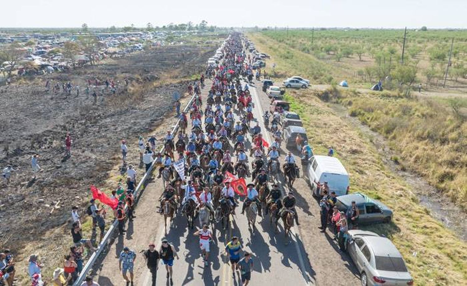 Más de 300 mil fieles pasaron por el  Santuario del Gauchito Gil en Mercedes