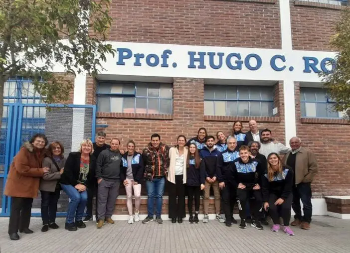 El CEF Nº 43 de Lobería lleva el nombre de Hugo Rodríguez