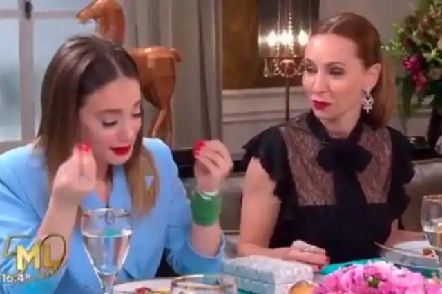 Mirtha Legrand y Analía Franchin le aguaron el menú a Ángela Torres
