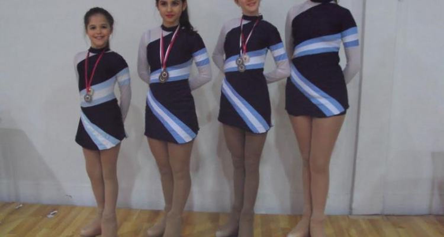 Anael Faraldo, campeona provincial de Patín Artístico