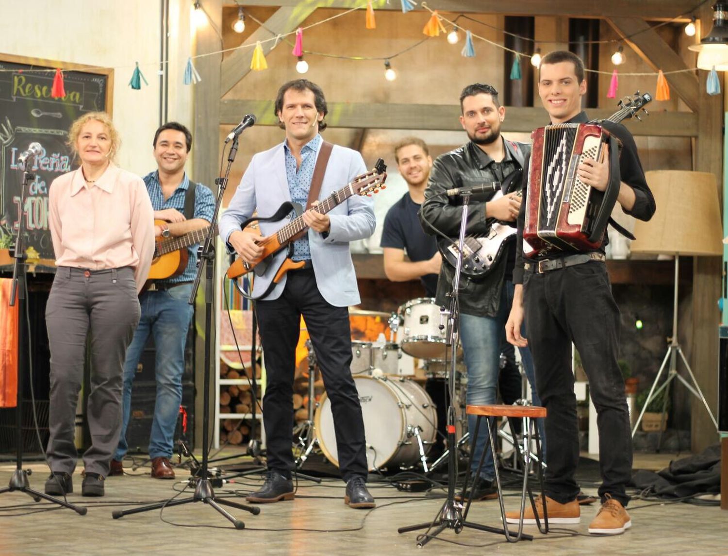 Francisco Cuestas en la Peña del Litoral de agosto