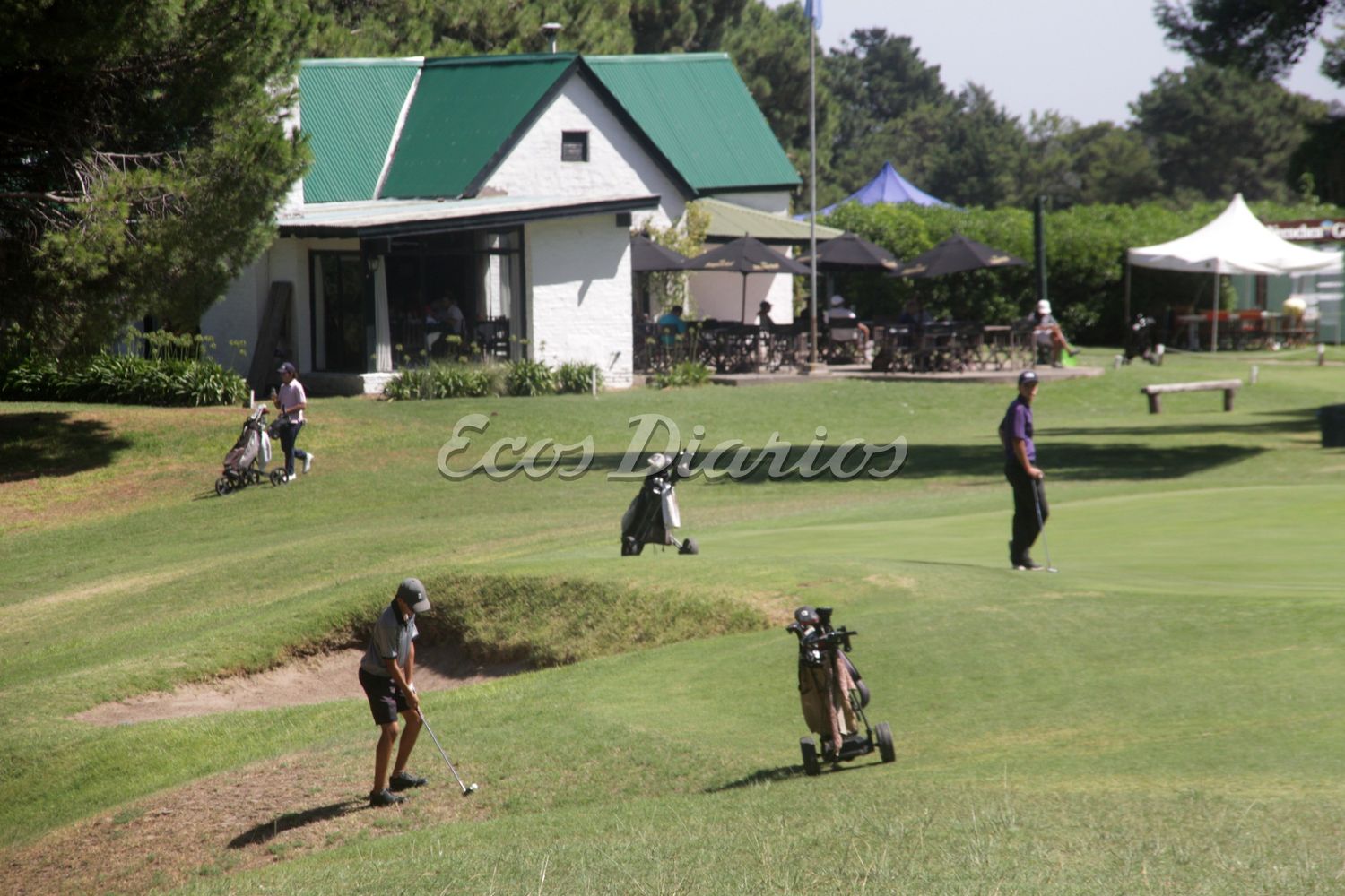 Campo de juego del Necochea Golf Club