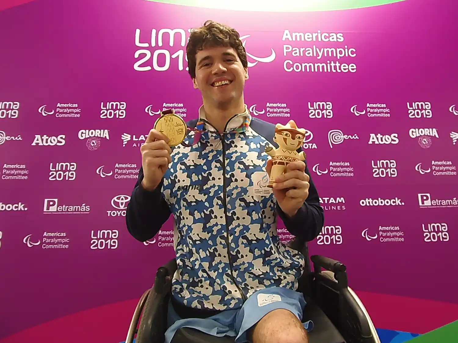 #Lima2019 De Andrade es campeón parapanamericano