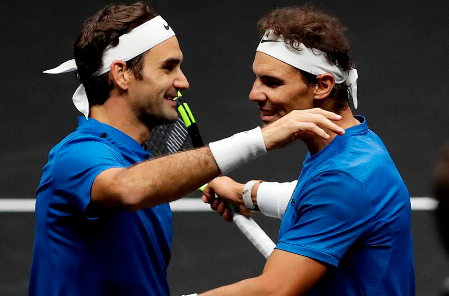 Día histórico en el tenis: Roger Federer se despide jugando dobles con Rafa Nadal