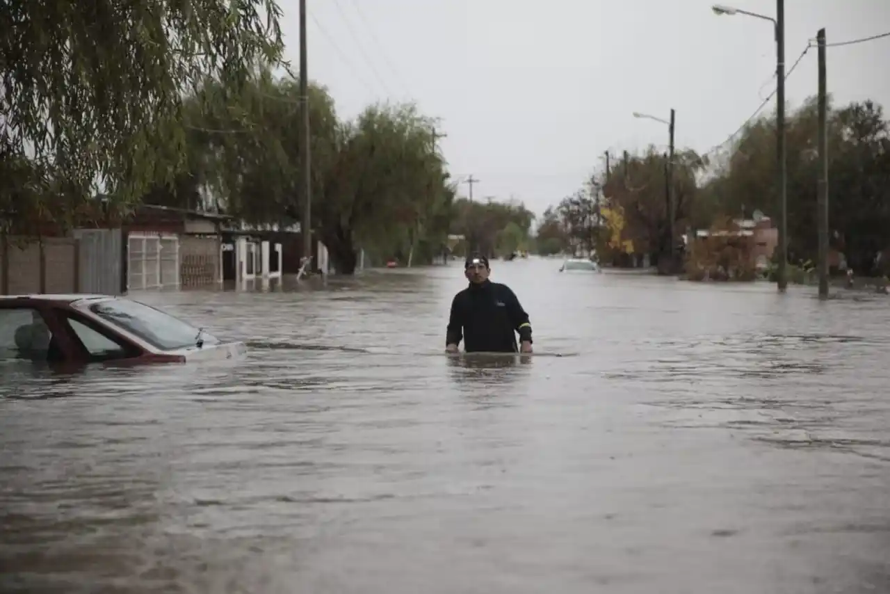 Zárate fue uno de los municipio que sufrió graves inundaciones