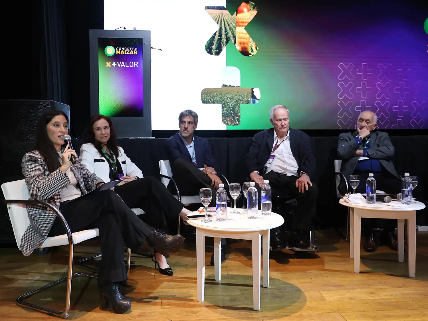 Carla Martín Bonito moderó el panel protagonizado por Magdalena Ferreira Lamas, Mariano Tamborini, Enrique Duhau y Roberto Domenech.