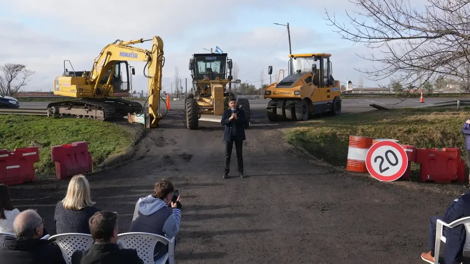 Pullaro puso en marcha la recuperación de la A012 con una inversión de $4.300 millones - 4