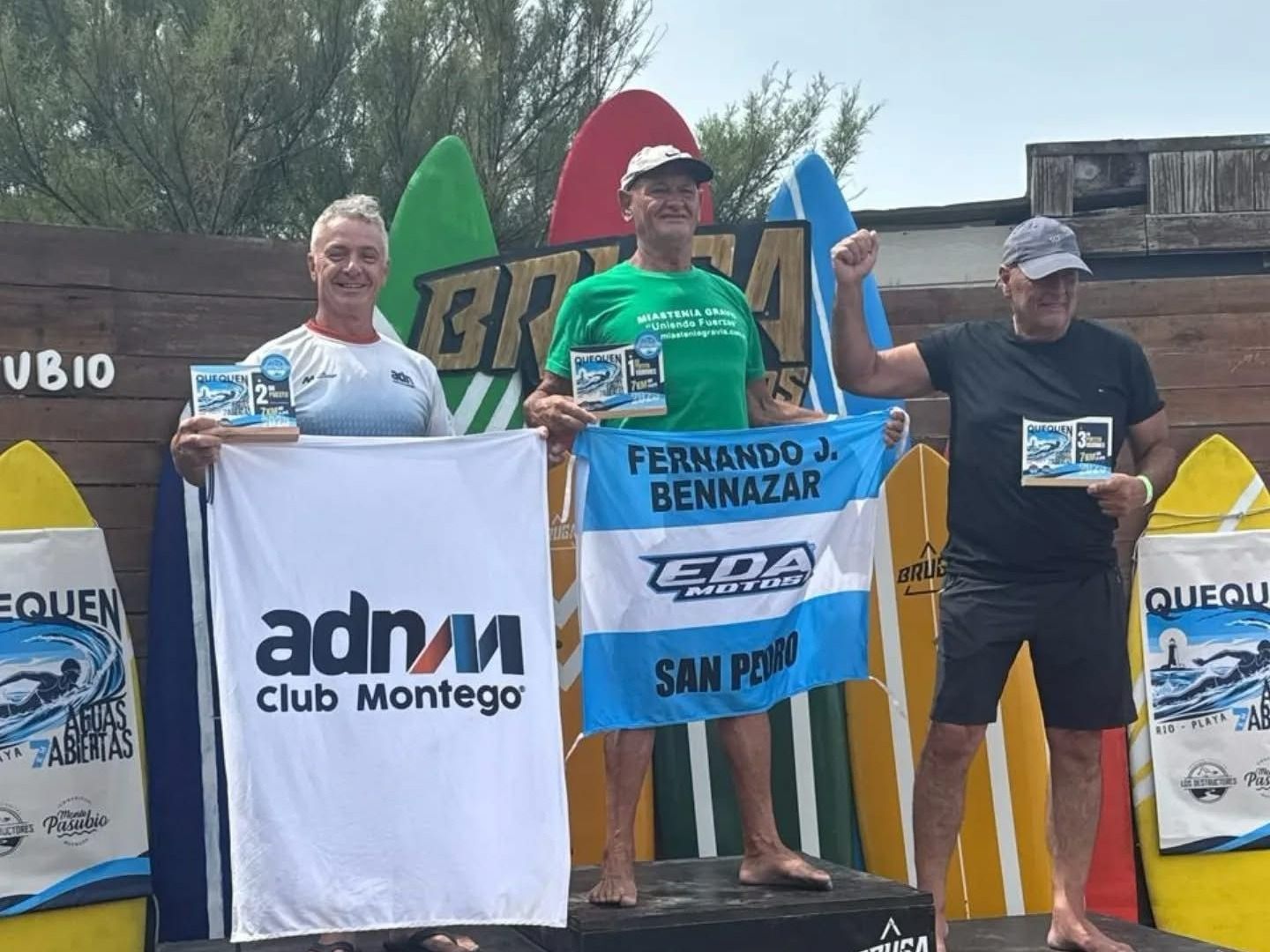 Fernando Bennazar se quedó con el primer puesto en Necochea.