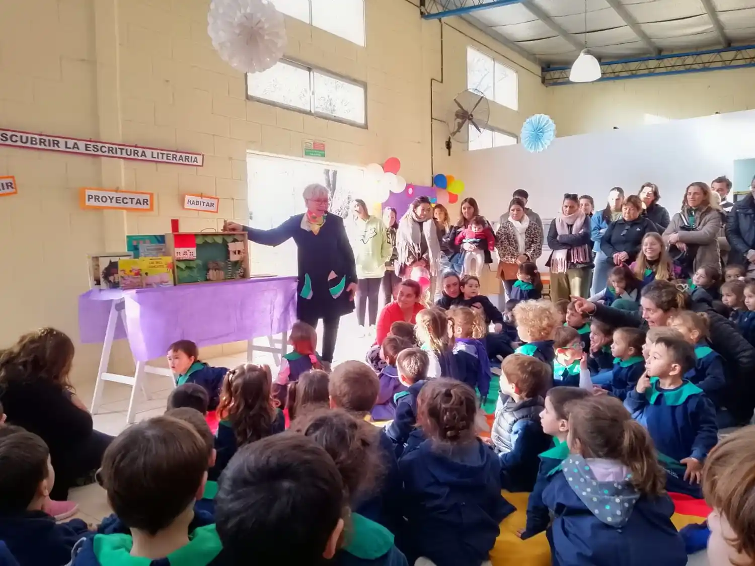Alegría y aprendizaje en el Jardín Portal de Belén: La Biblioteca Ambulante fortalece el amor por la lectura y anuncia la vuelta de las “Tardecitas de Cuentos”