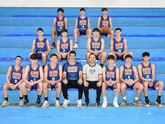 La U15 que representará a la Rafaelina en el Interasociaciones en Santa Fe. Foto:ARB