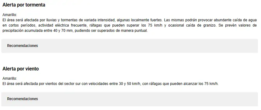 alerta amarillo smn - 1