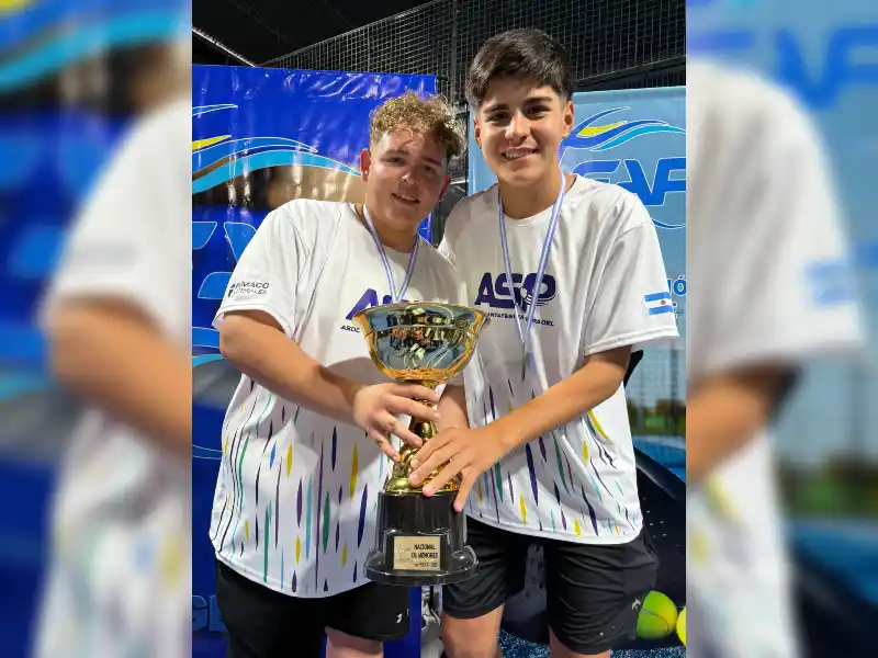 Sayago y Pistan se consagraron campeones nacionales.