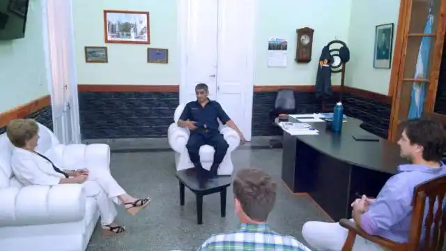 Morchio y Liggerini se reunieron Tannus
