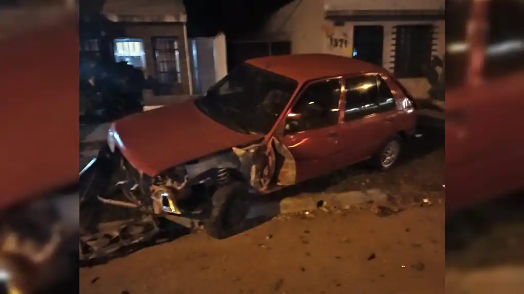 El accidente ocurrió a las 7.40 y un joven de 28 años resultó herido