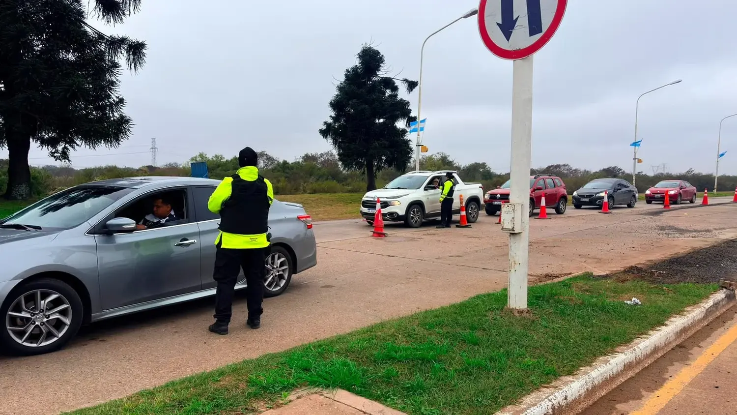 La Provincia reforzó los controles viales por el regreso de las vacaciones y la final de la Selección
