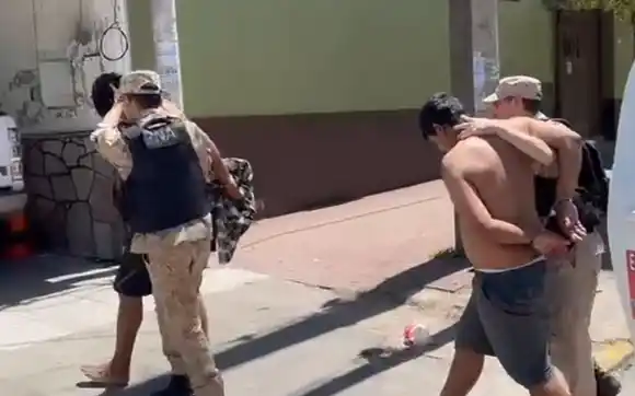 Invitaron a pelear a dos agentes de Prefectura tras ser demorados por disturbios