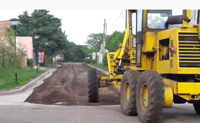 Carbó. se terminó de realizar cordón cuneta
