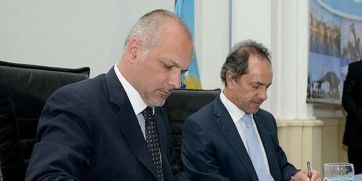 Elecciones 2015: Scioli se reunió con Buzzi