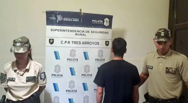 Procedimiento. Capturaron a un individuo en la ruta 85