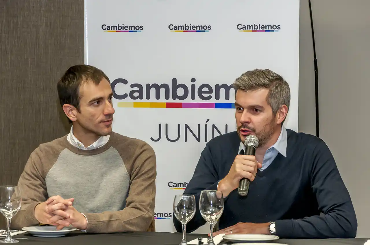 Marcos Peña en Junín: "Estamos reforzando a Cambiemos para las elecciones"