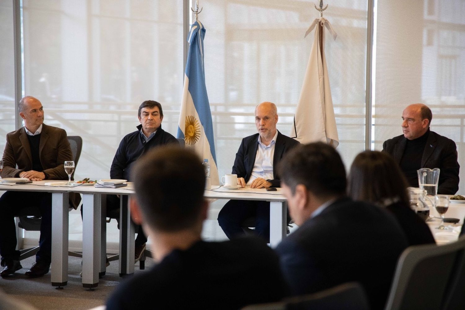 Rodríguez Larreta se reunió con el diputado provincial Esteban Vitor