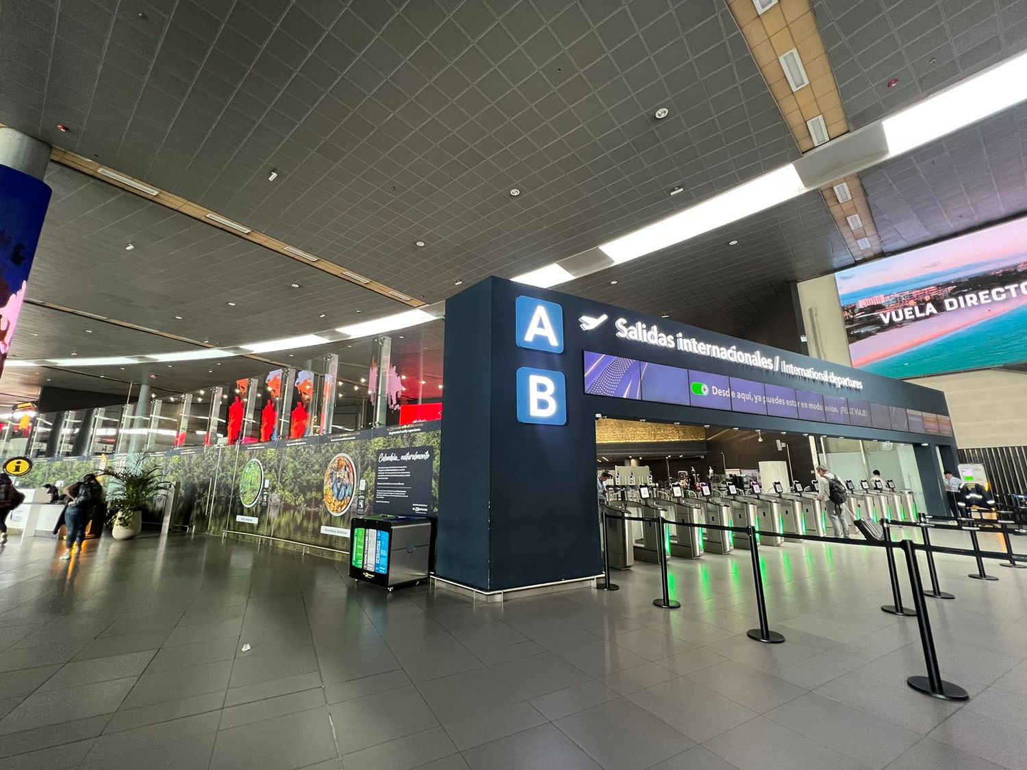 El Aeropuerto el Dorado presenta una experiencia en fotografías con realidad aumentada