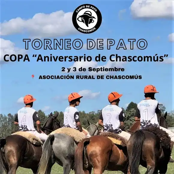 Se juega este fin de semana la copa aniversario “Campo de Pato Chascomús”