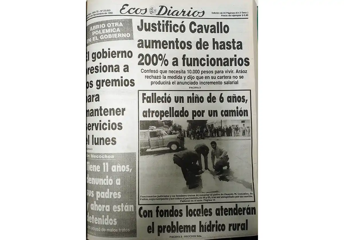 Viernes 6 de noviembre de 1992