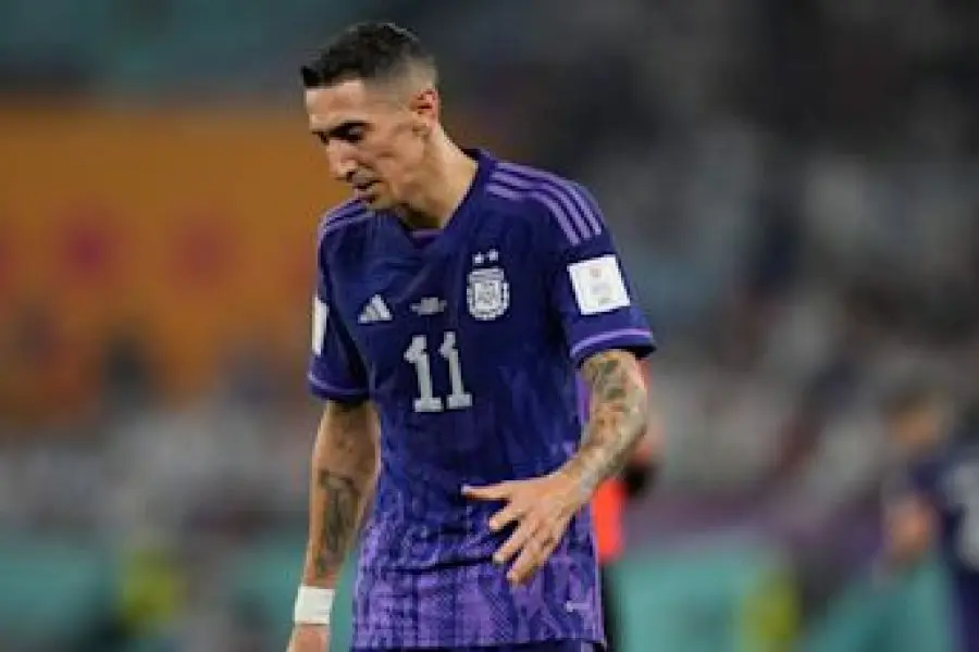 La Selección entrena y evalúa a Di María