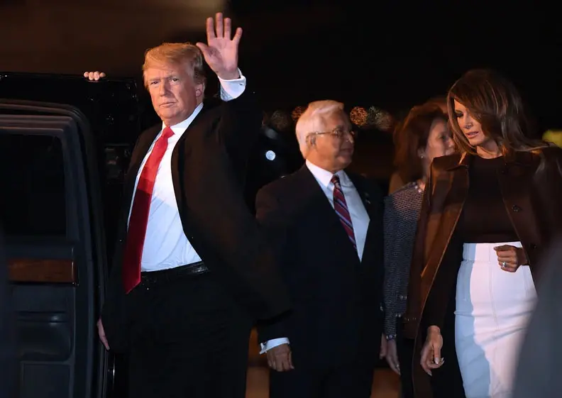Trump se encuentra en la Argentina