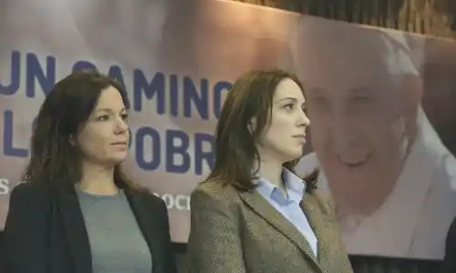 Con foco en la delicada situación social, Vidal y Stanley recibieron a obispos de la Provincia